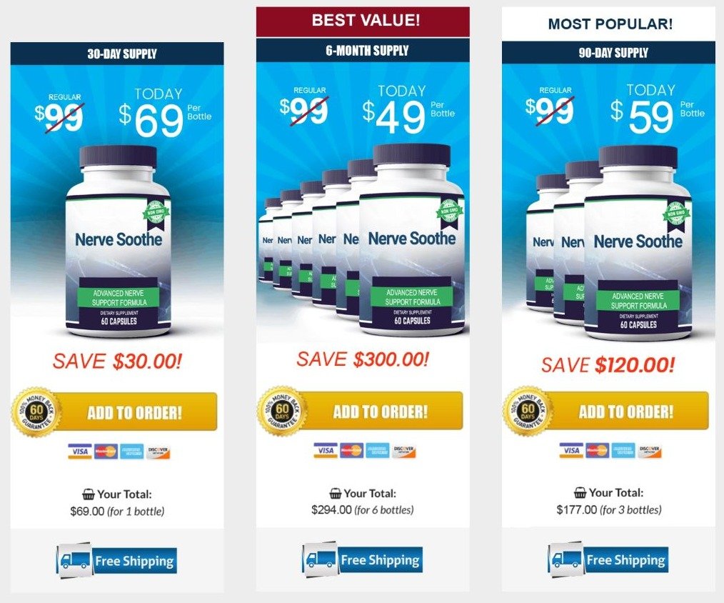 Nerve Soothe official website buy online